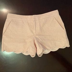 Size 2 Club Monaco Lace Pink Shorts